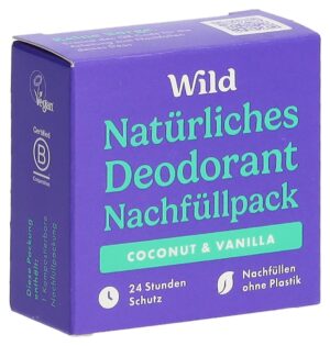 WILD Deo Stick Coconut Vanilla Nachfüll Stick 40 g