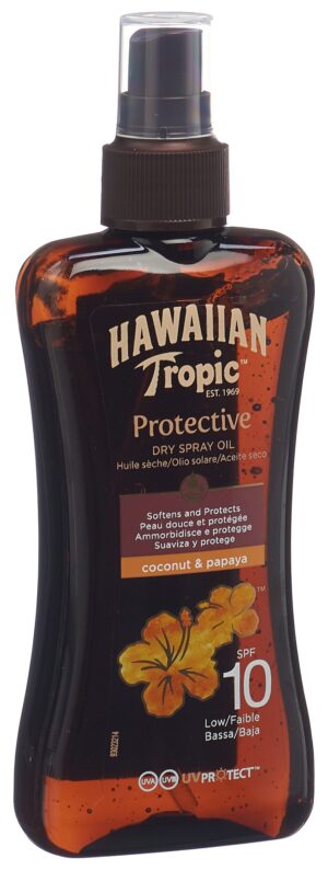 HAWAIIAN TROPIC Sonnenöl Dry Spray LSF10Spr 200 ml