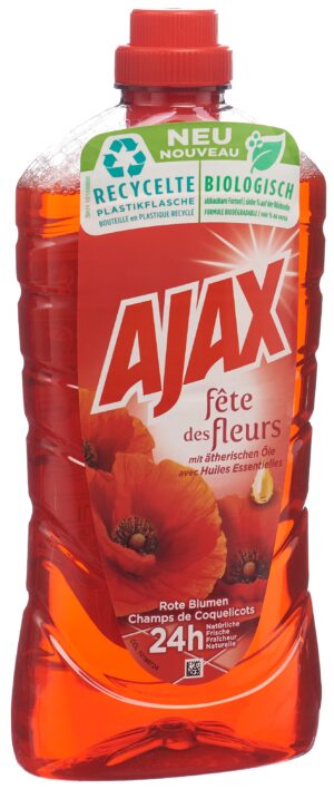 AJAX Optimal 7 Allzweckreiniger Rote BlumenFl 1 lt