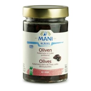 MANI Kalamata Oliven in Lake entkernt Bio 280 g