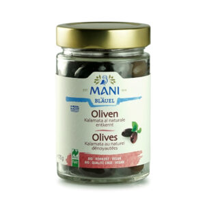 MANI Kalamata Oliven nat entke Rohkost Bio 175 g