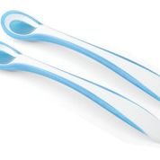 NUVITA Loeffel mit Waermersensor blau 2 Stk