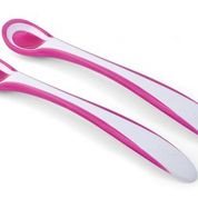 NUVITA Loeffel mit Waermersensor pink 2 Stk
