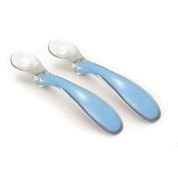 NUVITA Silikonloeffel blau 2 Stk