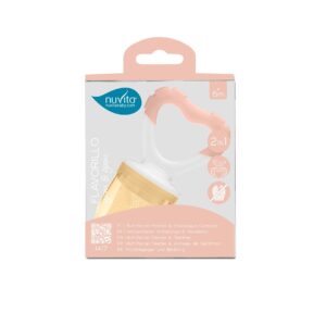 NUVITA Flavorillo Fütter Set S/M pink 2 Stk