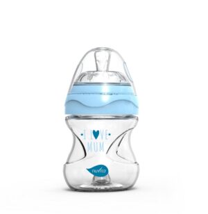 NUVITA Glasflasche 140ml Anti-Kolik blau 0M+