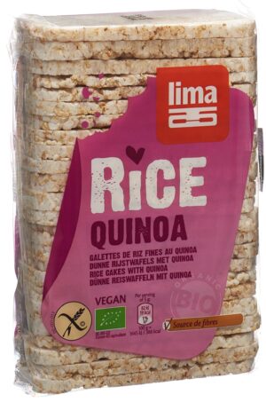 LIMA Reiswaffeln dünn mit Quinoa             130 g