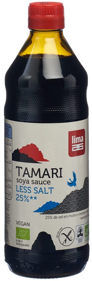 LIMA Tamari 25% weniger Salz             Fl 500 ml
