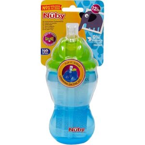 NUBY Trinkhalmflasche Flip-It 360ml Standard