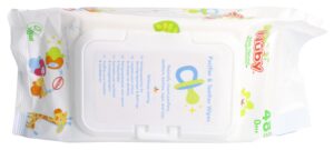 NUBY Citroganix Reinigungstüch Nuggi/Spielz 48 Stk