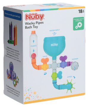 NUBY Badespielzeug Wasserwerk bel zusammensteckbar