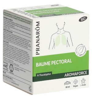PRANAROM Aromaforce Brustbalsam Bio     Topf 80 ml
