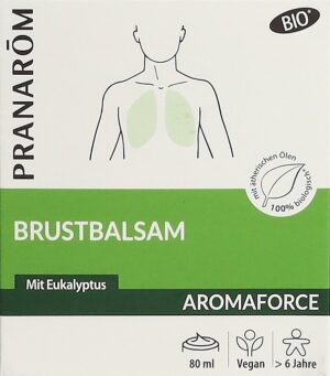 PRANAROM Aromaforce Brustbalsam Bio     Topf 80 ml