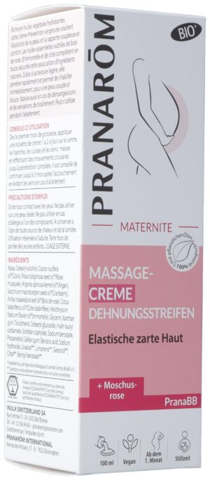 PRANAROM PranaBB Massagecr Dehnungsstr Bio 100 ml