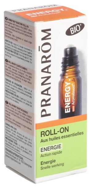 PRANAROM Aromaboost Roll-on Energy BioRoll-on 5 ml