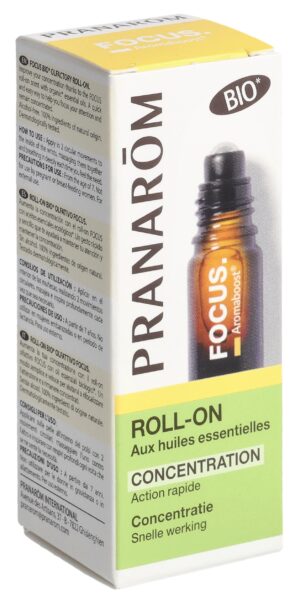 PRANAROM Aromaboost Roll-on Focus Bio Roll-on 5 ml