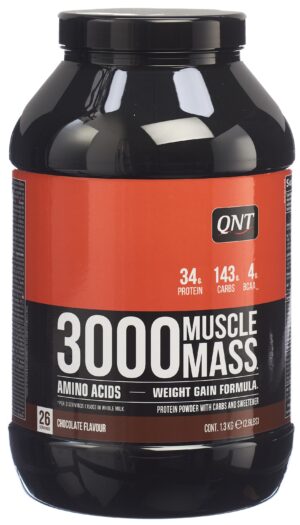 QNT Muscle Mass 3000 Chocolate         Ds 1.300 kg