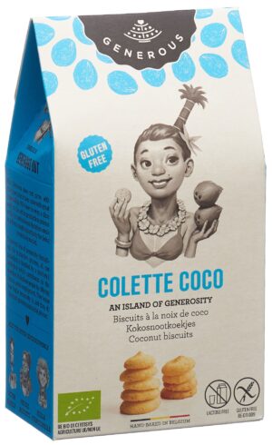 GENEROUS Colette Coco Biscuit glutenfr       100 g