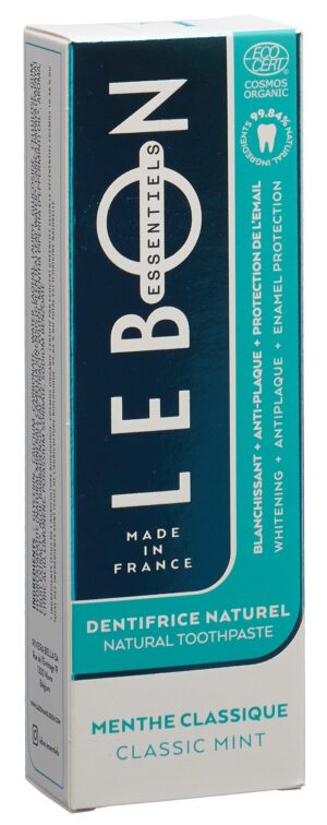 LEBON ESSENTIELS Zahnpasta klass Minze BioTb 80 ml