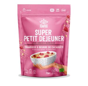 ISWARI Super Frühstück Himbeere Erdnuss BBtl 360 g