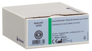 ASSURA Basisplatte 21/40mm konvex 4 Stk