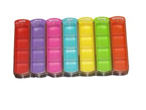 MININIZER Rack Medikamentenbox rainbow franzoesisch