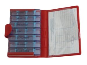 MEDIDOS Medikamentenbox italienisch rot