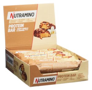 NUTRAMINO Proteinbar Vanilla&Karamell 12 x 55 g