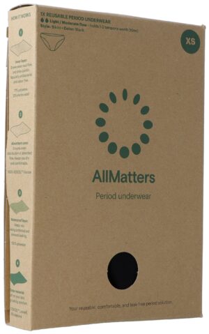 ALLMATTERS Periodenunterw Slip XS li/mod    Karton