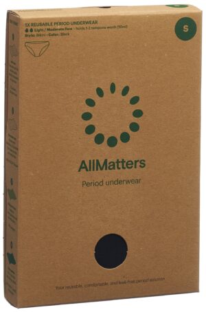 ALLMATTERS Periodenunterw Slip S li/mod     Karton