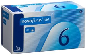 NOVOFINE Injektionsnadeln 31G 6mm          100 Stk