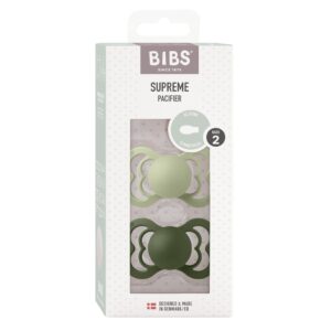 BIBS Silicone Symmetrical 6-12m sage hunt gr 2 Stk