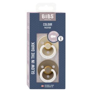 BIBS Colour Latex Round 0-6m van gl oak Gl 2 Stk