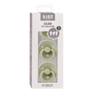 BIBS Try-it Colo Size 1 Sage 3 Stk