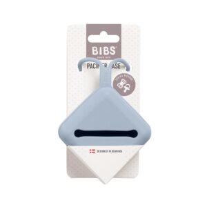 BIBS Pacifier Case dusty blue