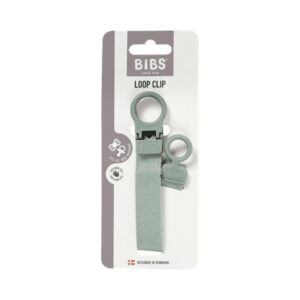 BIBS Pacifier Clip Loop sage