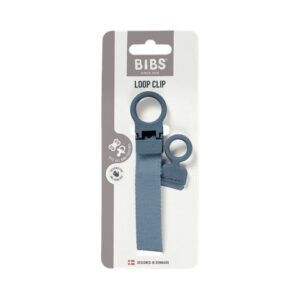 BIBS Pacifier Clip Loop petrol