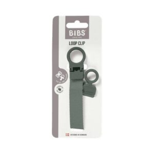 BIBS Pacifier Clip Loop pine