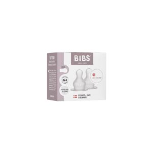 BIBS Bottle Nipple Silicone Fast Flow 2 Stk