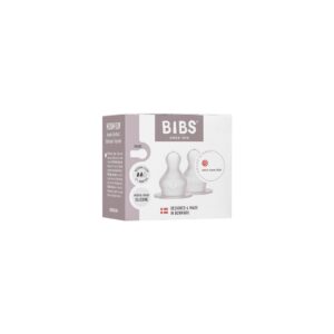 BIBS Bottle Nipple Silicone Medium Flow 2 Stk