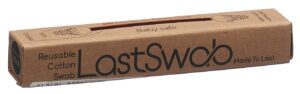 LASTSWAB Baby wiederverw Wattestaebchen orange