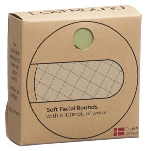 LASTROUND Wiederverwendbare Wattepads grün