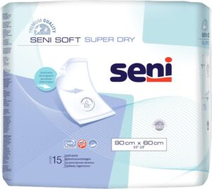 SENI Soft Super Dry Bettschutz 90x60cm 15 Stk