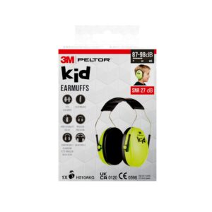 3M Peltor Kapselgehörschutz Kind neon grün