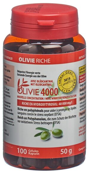 OLIVIE Force 500 mg gélules végétale       100 Stk
