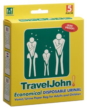 TRAVELJOHN Brechbeutel                       5 Stk