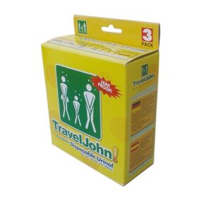 TRAVELJOHN Einweg Urinal unisex              3 Stk