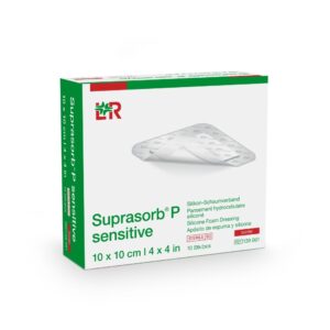 SUPRASORB P sensitive border 10x10cm        10 Stk