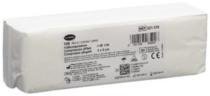 IVF Faltkompresse T24 5x5cm 8fach      Btl 100 Stk