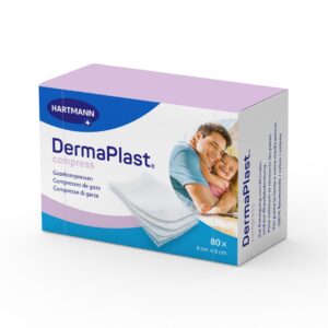 DERMAPLAST Compress 4x6cm                   80 Stk